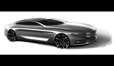 BMW Pininfarina Gran Lusso Coupé Concept 2013  rendering 2